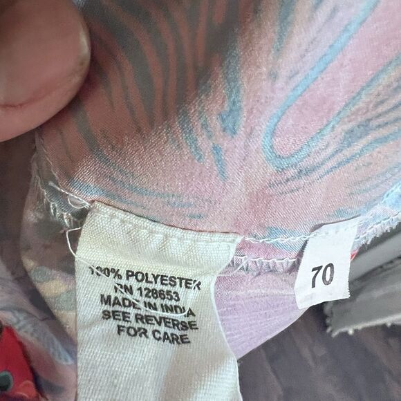 Christian Siriano Maxi Skirt Large Floral Boho Resort Beach Vacation - Picture 4 of 5